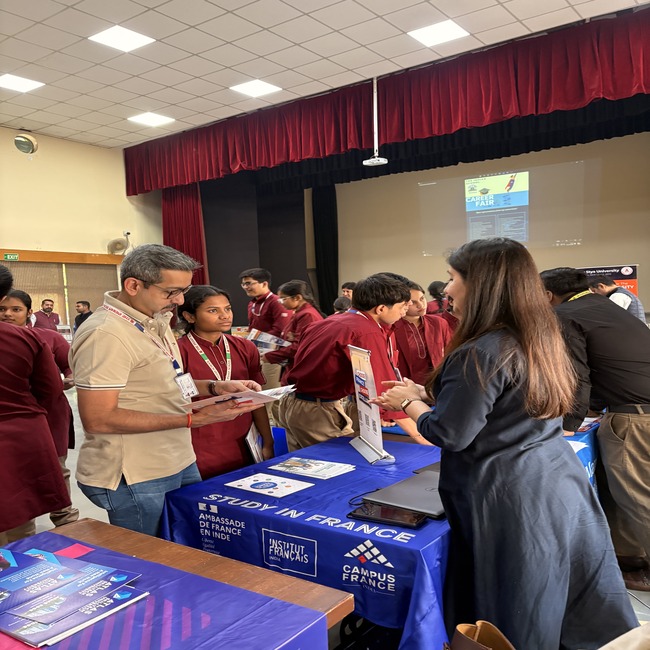 Career Fair for classes 9-12 at our School